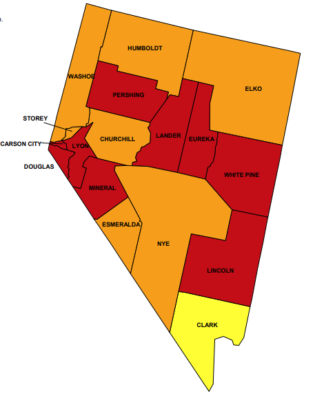 Nevada Radon Levels